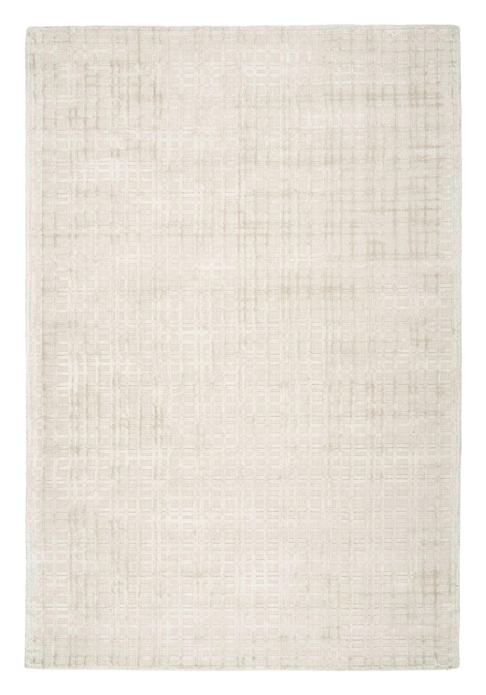 Padiro Kurzflorteppich Karma 125 silber B/H/L: ca. 120x0,8x170 cm Karma 125 - beige/silber (170,00/120,00/0,80cm) - Padiro