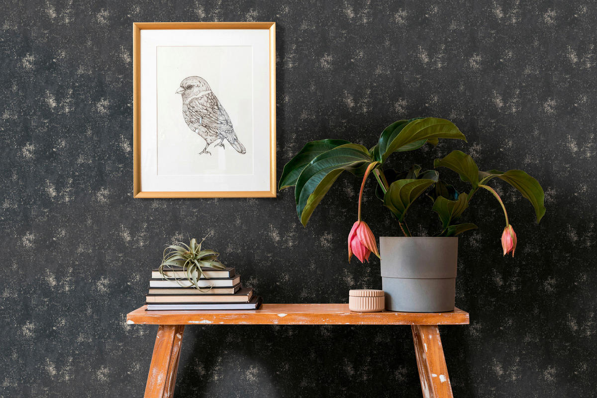 A.S.Creation Vliestapete gold schwarz B/H/D: ca. 53x1005x9,2 cm Vliestapete - gold/schwarz (9,20/1005,00cm) - A.S.Creation