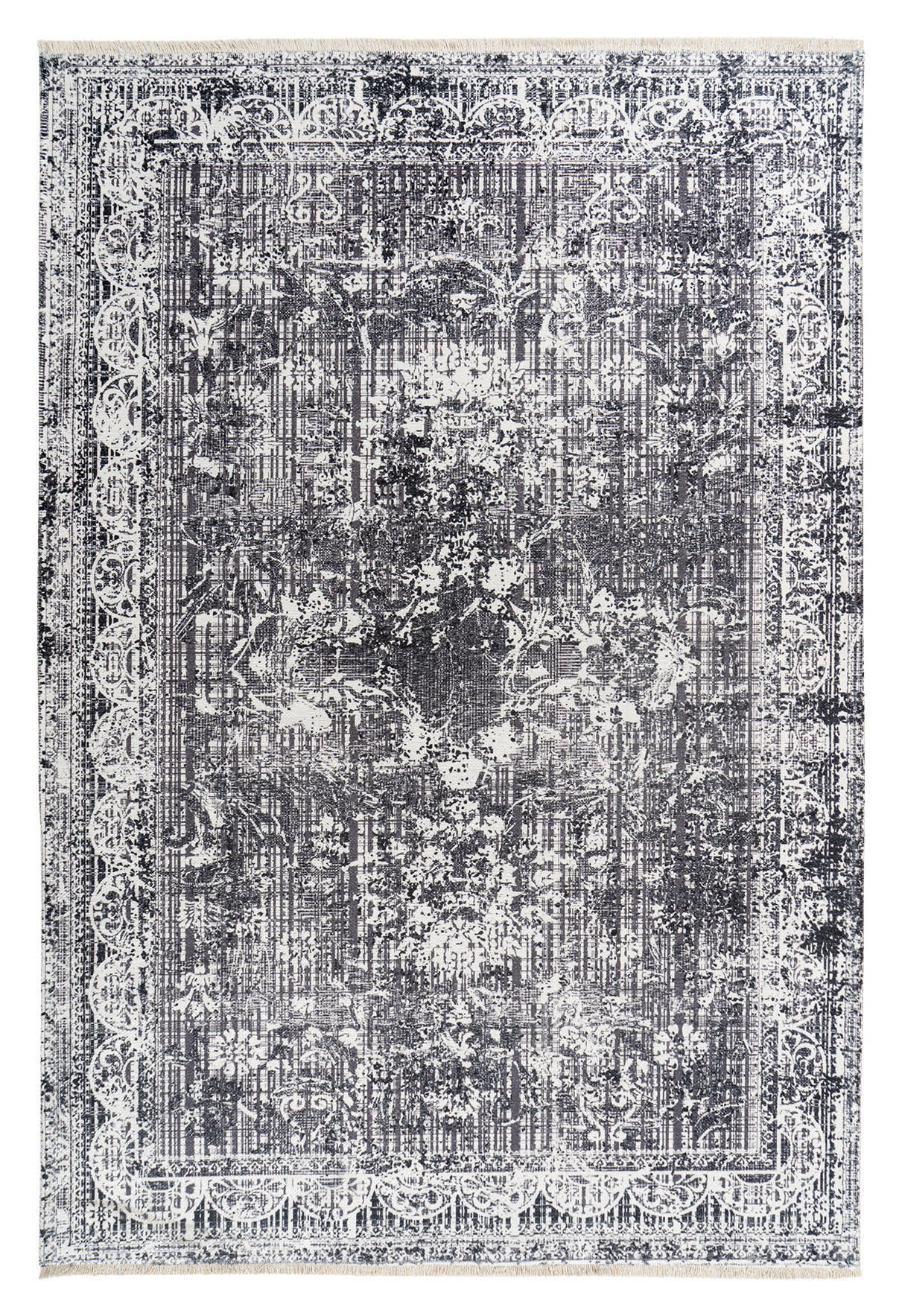 Obsession Teppich My Valencia grau B/L: ca. 75x150 cm My Valencia - grau (75,00/150,00cm) - Obsession