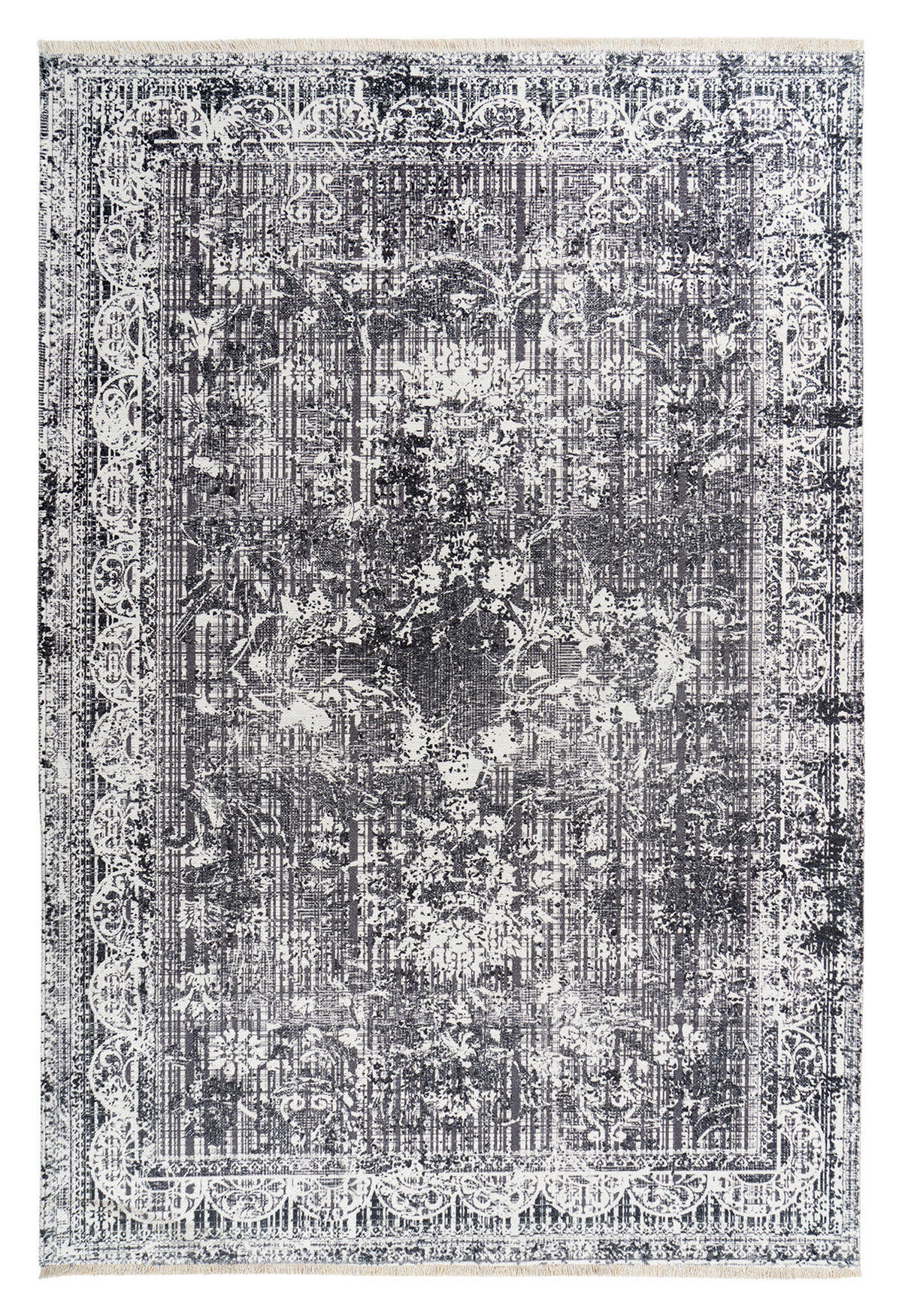 Obsession Teppich My Valencia grau B/L: ca. 75x150 cm My Valencia - grau (75,00/150,00cm) - Obsession