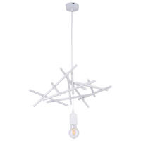 SPOT Light Pendelleuchte SP-9222102  Glenn weiß Metall B/H/L: ca. 36x81x48 cm E27 1 Brennstellen Glenn - weiß (48,00/36,00/81,00cm) - SPOT Light