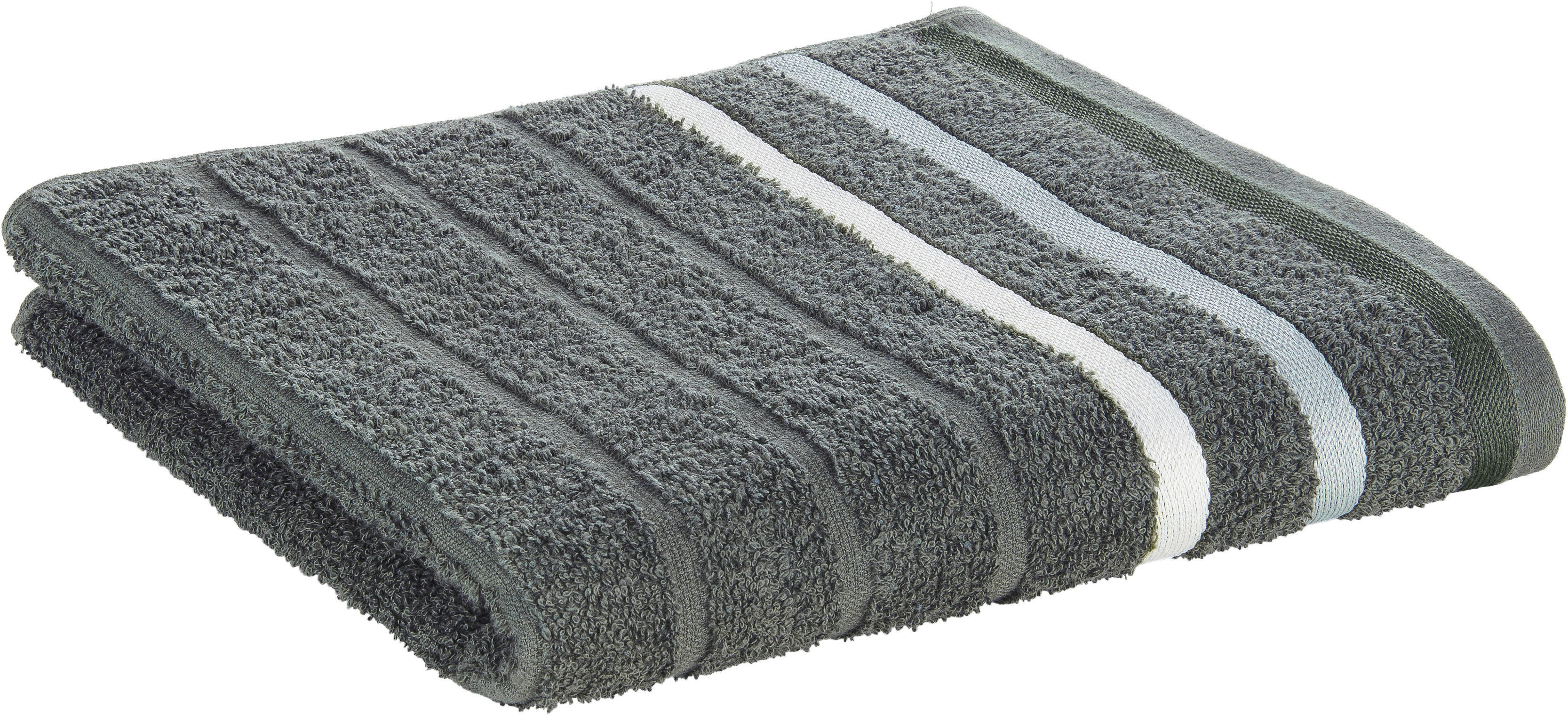 oh cosy Handtuch Marta Marta - dunkelgrau (50,00/100,00cm) - oh cosy