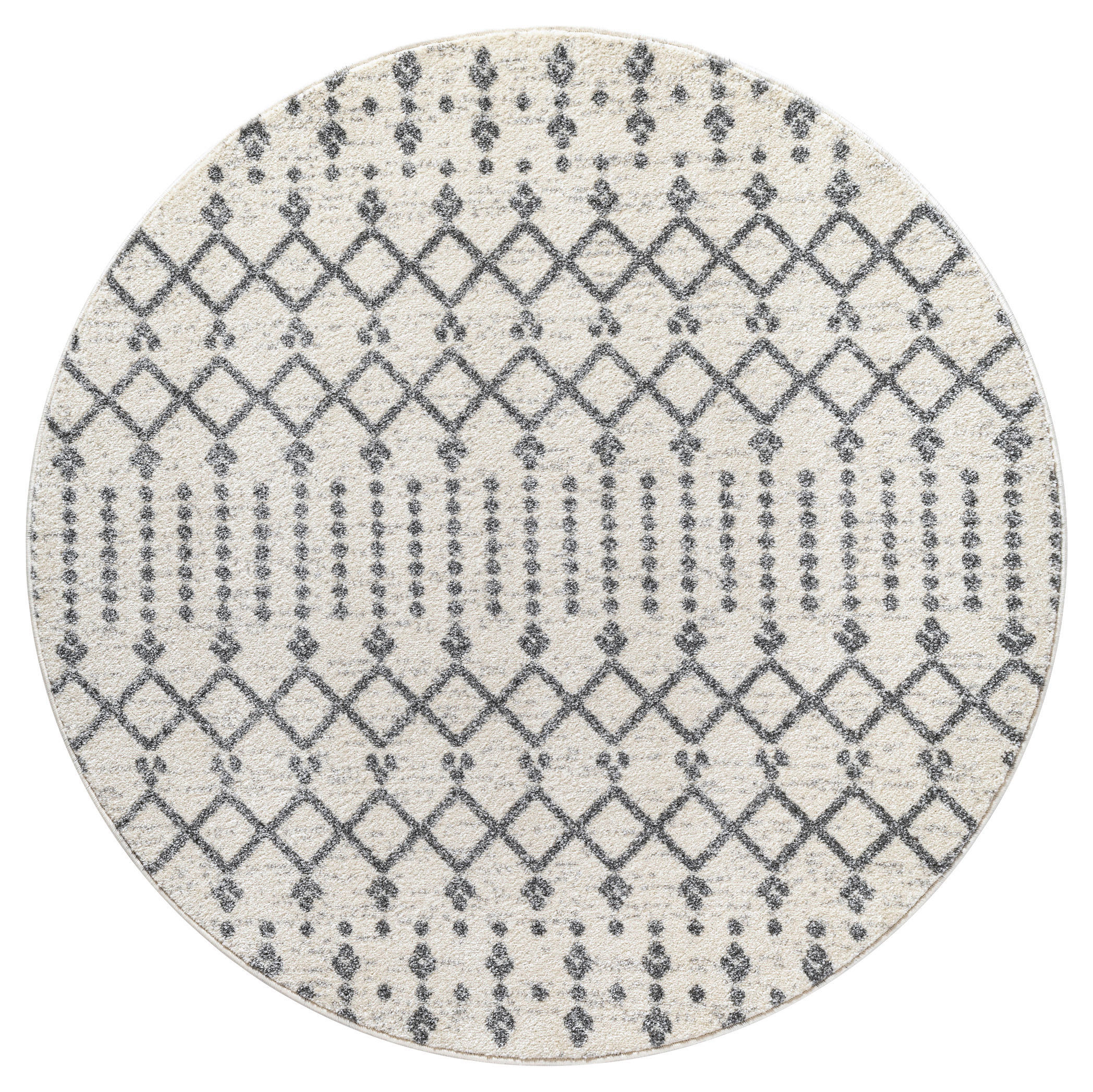 Sanat Teppich creme B/L: ca. 200x200 cm Teppich_Boho_8203_200x200 - creme (200,00/200,00cm) - Sanat