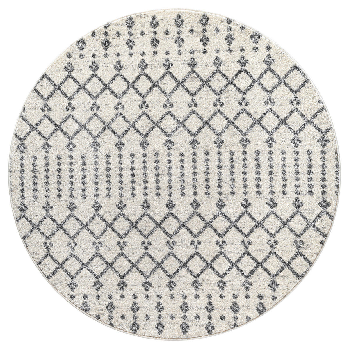 Sanat Teppich creme B/L: ca. 200x200 cm Teppich_Boho_8203_200x200 - creme (200,00/200,00cm) - Sanat