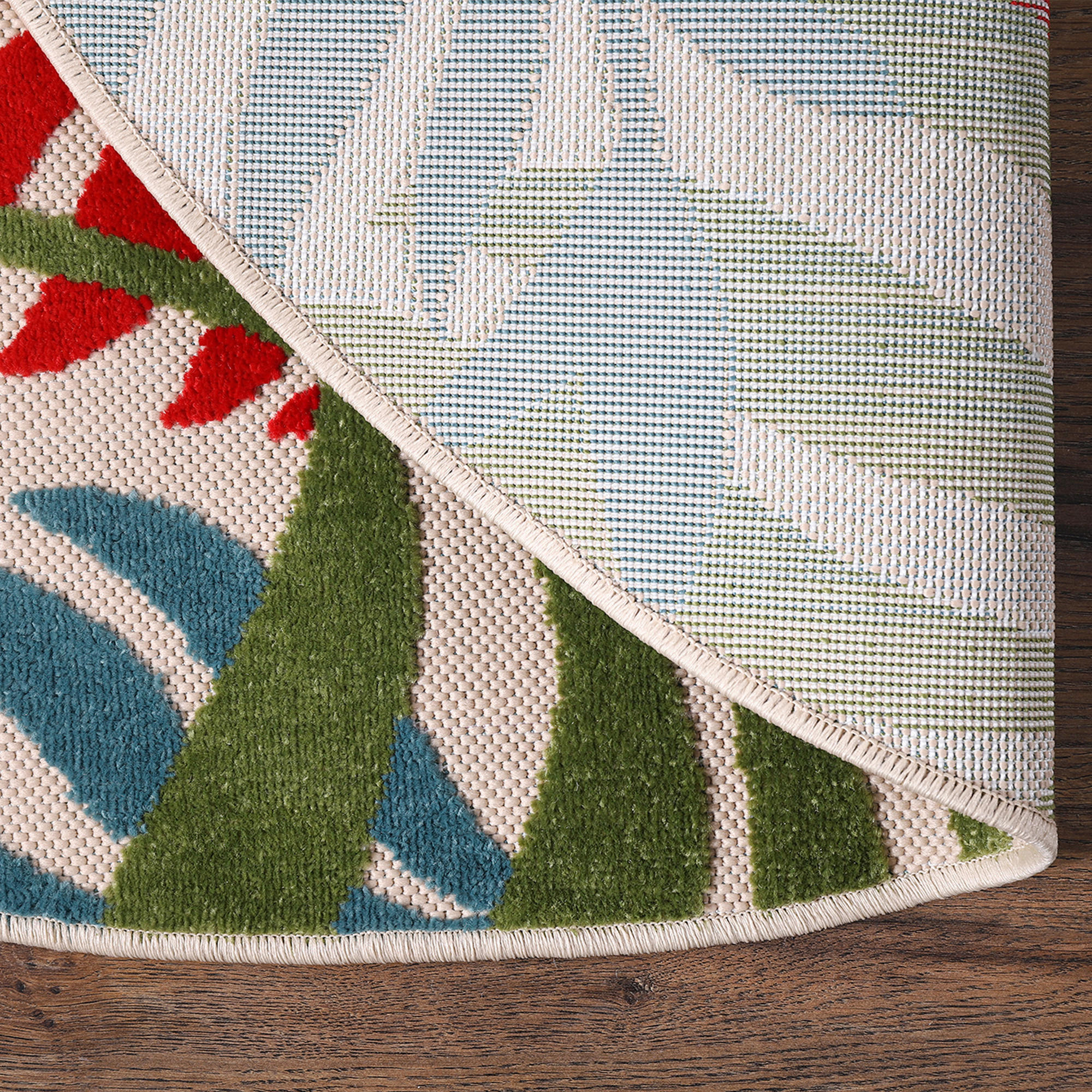 Sanat Outdoorteppich FLORAL bunt B/L: ca. 200x200 cm FLORAL - bunt (200,00/200,00cm) - Sanat