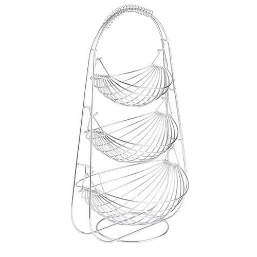 POCOline Obstkorb Obst-Etagere-3-Etagen - (36,00/27,00/56,00cm) - POCOline