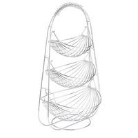 POCOline Obstkorb Obst-Etagere-3-Etagen - (36,00/27,00/56,00cm) - POCOline