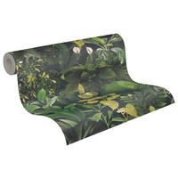 A.S.Creation Vliestapete schwarz B/H/D: ca. 53x1005x7,5 cm Vliestapete - schwarz (7,50/1005,00cm) - A.S.Creation