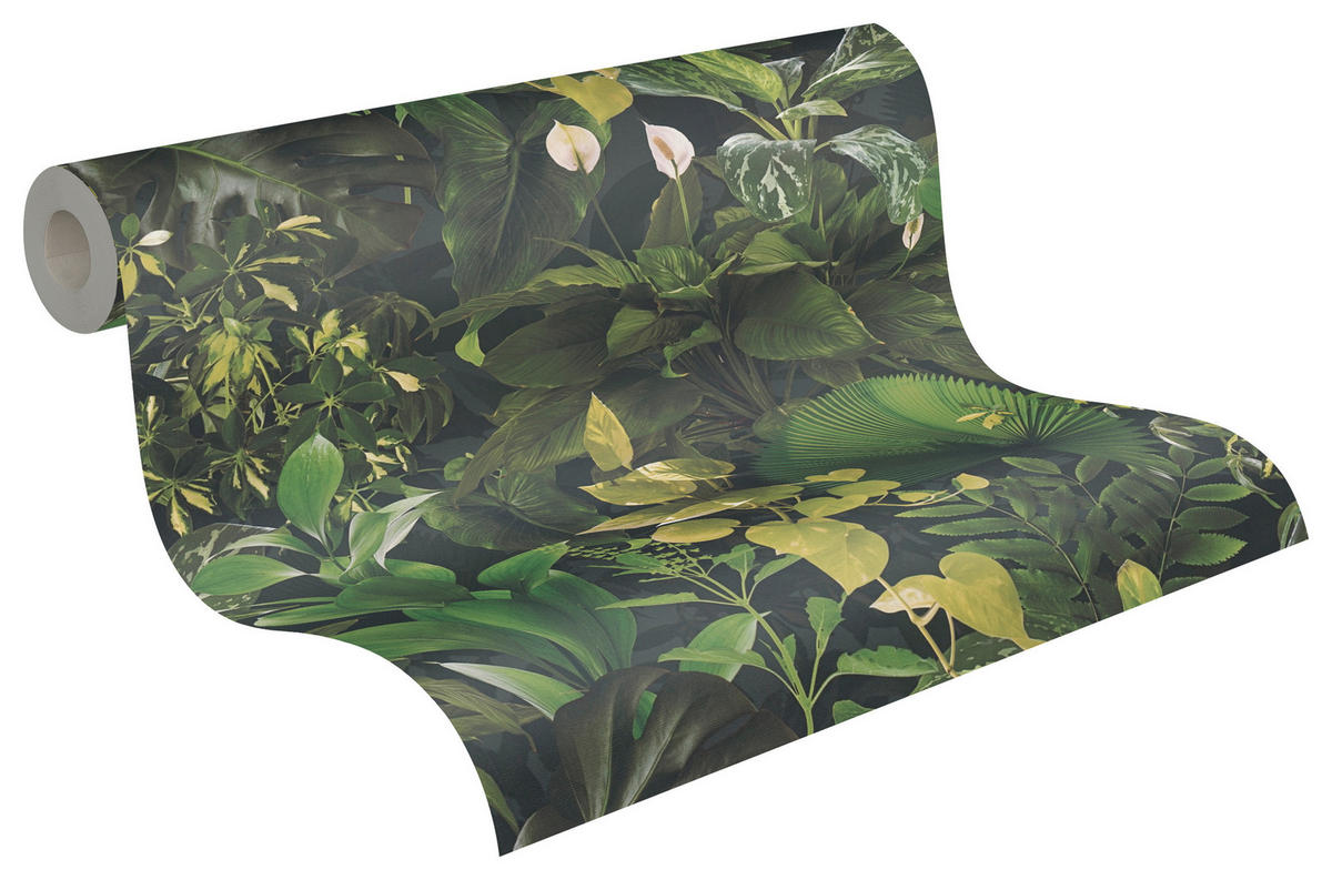 A.S.Creation Vliestapete schwarz B/H/D: ca. 53x1005x7,5 cm Vliestapete - schwarz (7,50/1005,00cm) - A.S.Creation