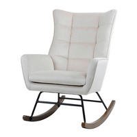Schaukelstuhl Bryana 100 beige B/H/T: ca. 88x97x68 cm Bryana 100 - braun/beige (88,00/97,00/68,00cm) - 360 Living