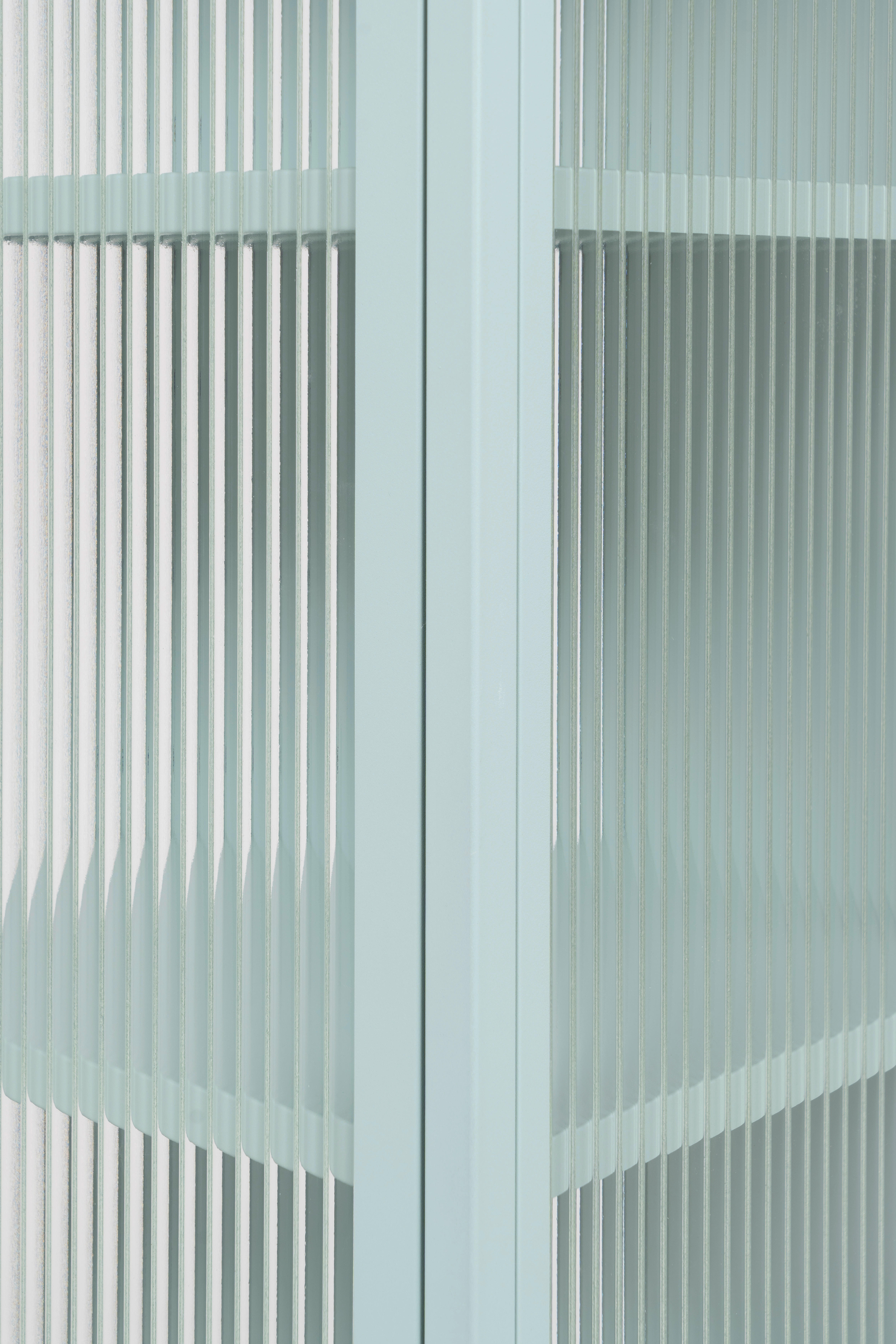 Vitrine Milton mint B/H/T: ca. 80x102x40 cm Milton - mint (80,00/102,00/40,00cm)