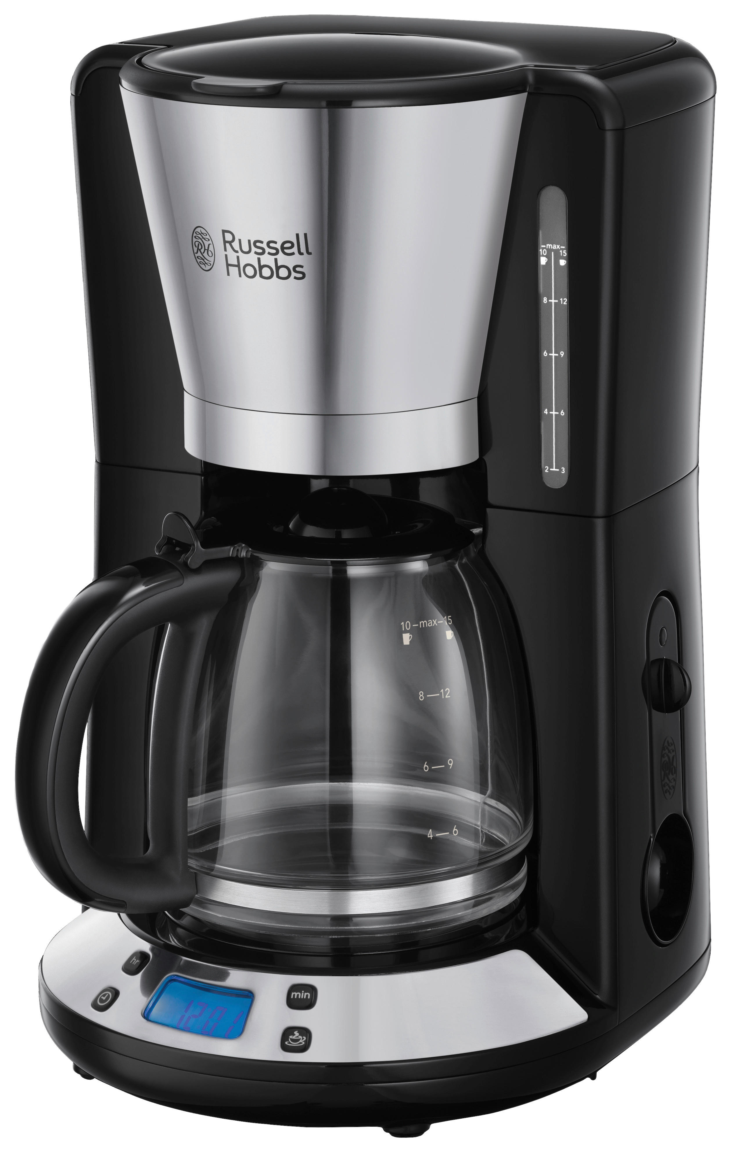 Russell Hobbs Kaffeeautomat 23618016002 schwarz Kunststoff Klarglas B/H/T: ca. 21,2x35,3x23,7 cm Kaffeeautomat_Victory_24030-56 - schwarz (21,20/35,30/23,70cm) - Russell Hobbs