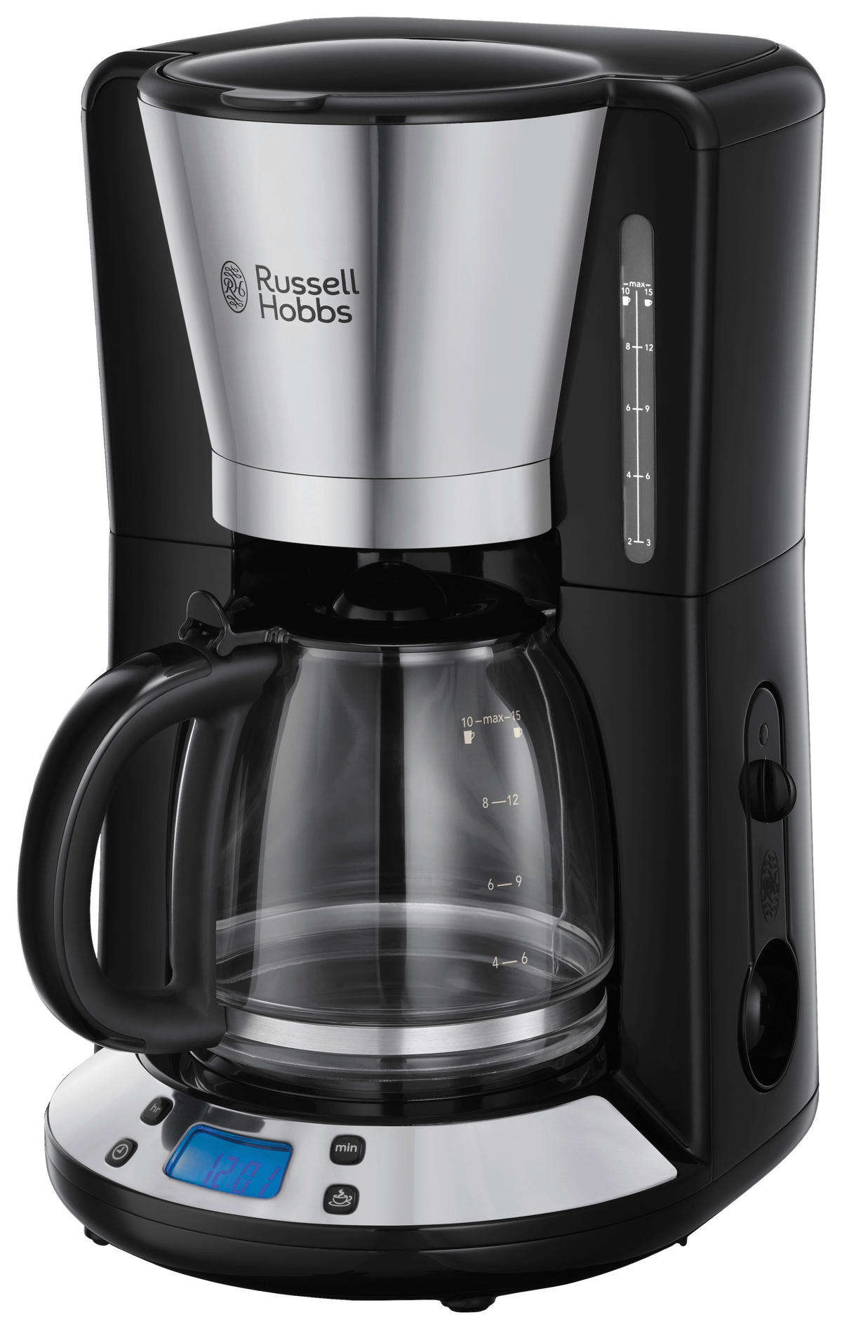 Russell Hobbs Kaffeeautomat 23618016002 schwarz Kunststoff Klarglas B/H/T: ca. 21,2x35,3x23,7 cm Kaffeeautomat_Victory_24030-56 - schwarz (21,20/35,30/23,70cm) - Russell Hobbs