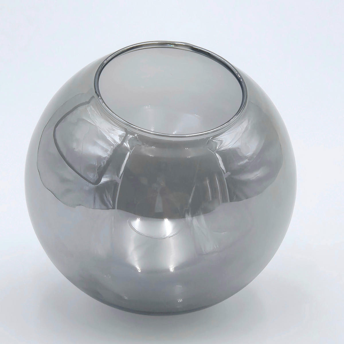 Lamkur Hängeleuchte Chrom Glas Stahl B/H/L: ca. 15x120x15 cm 1.0 Brennstellen ROLLO - Chrom (15,00/15,00/120,00cm) - Lamkur