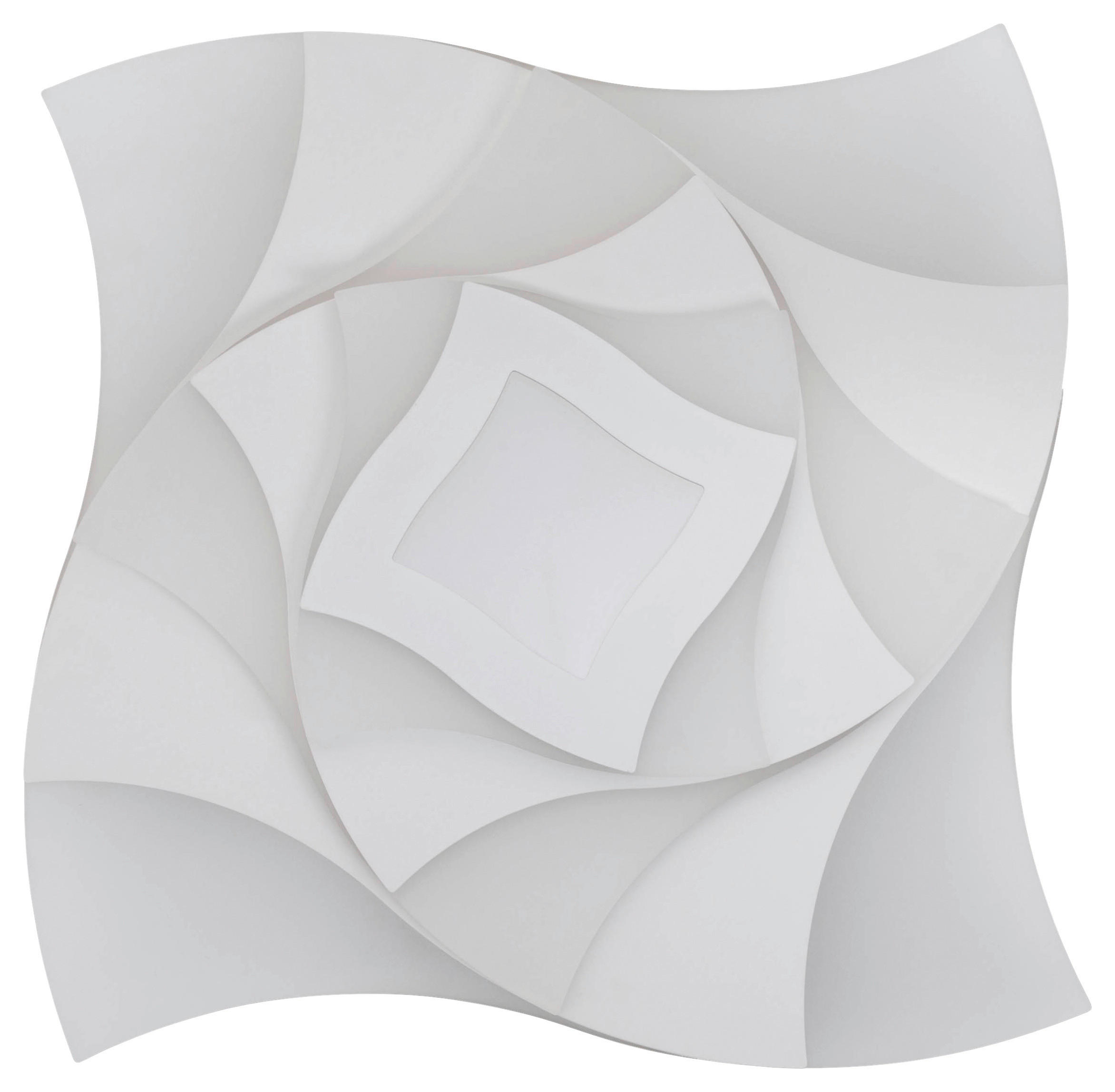 Näve Leuchten Deckenleuchte 1408477 Metall Kunststoff B/H/T: ca. 48x6x48 cm null 5 Brennstellen Liora - (48,00/6,00/48,00cm) - Näve Leuchten