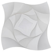 Näve Leuchten Deckenleuchte 1408477 Metall Kunststoff B/H/T: ca. 48x6x48 cm null 5 Brennstellen Liora - (48,00/6,00/48,00cm) - Näve Leuchten