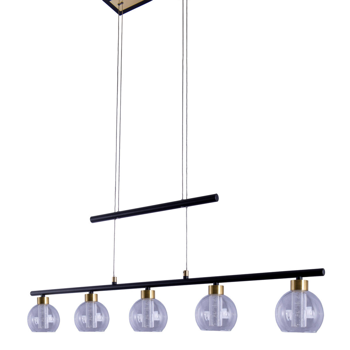 Näve Leuchten Pendelleuchte NV7093222 Brass - schwarz (10,00/150,00/90,00cm) - Näve Leuchten