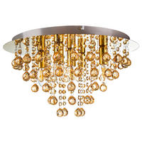 Nowa Deckenleuchte 63040545 gold Metall H/D: ca. 26x46 cm E14 5 Brennstellen LONDON - gold (46,00/26,00cm) - Nowa