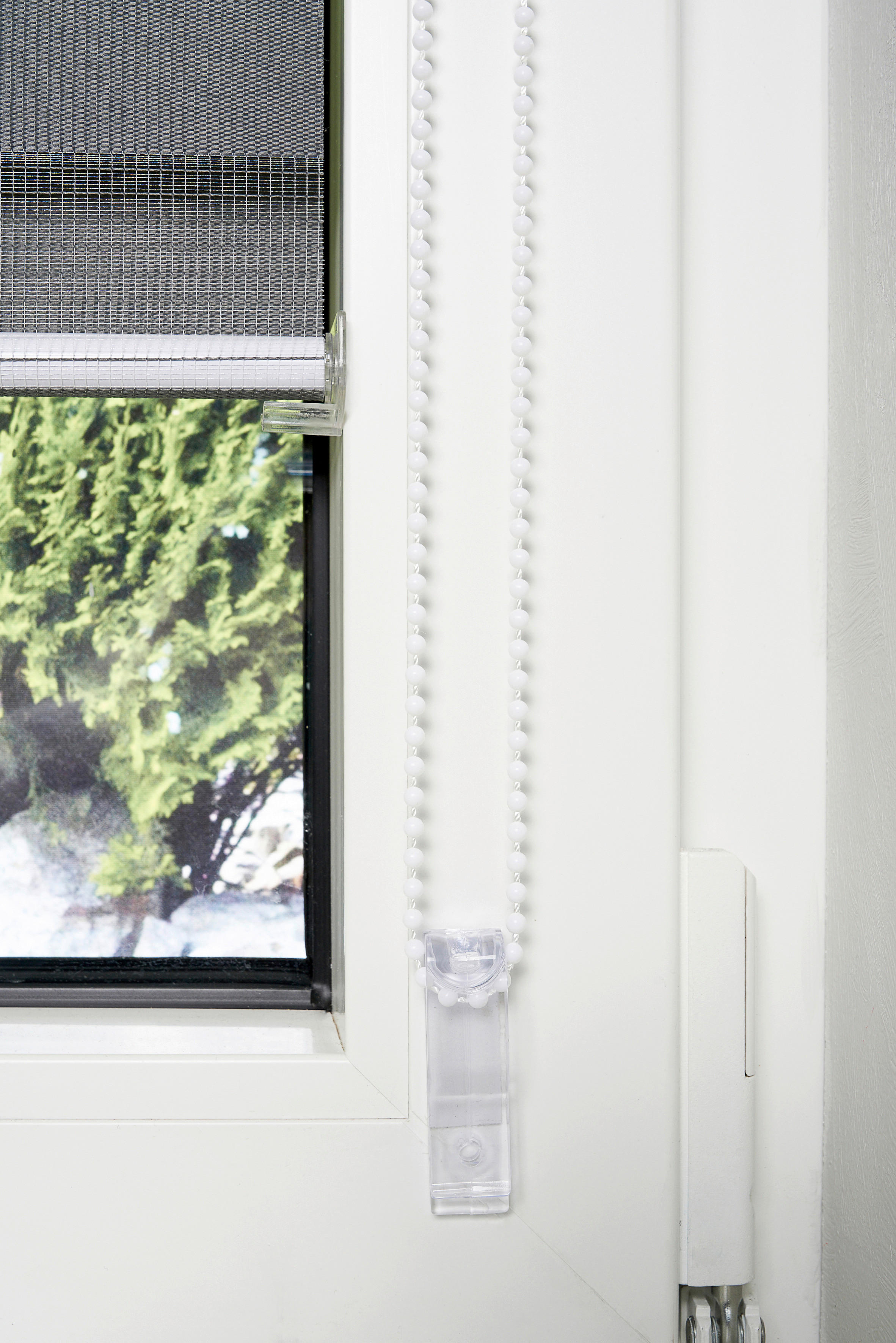 Thumbnail - Doppelrollo mit Blende grau B/L: ca. 120x160 cm