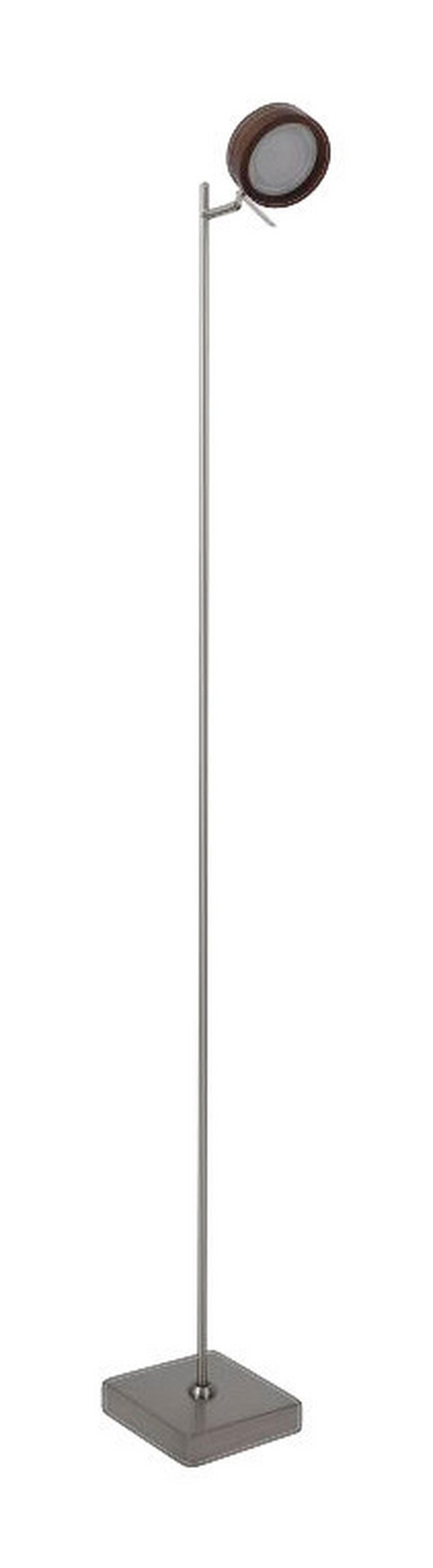 Näve Leuchten LED Stehleuchte NV2065014 braun Metall Holz B/H/T: ca. 24x129x15 cm 1 Brennstellen Triberg - braun (24,00/129,00/15,00cm) - Näve Leuchten