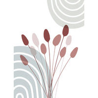 Komar Poster Bohemian Cattail Pflanzen B/L: ca. 50x70 cm Bohemian Cattail - (50,00/70,00cm) - Komar