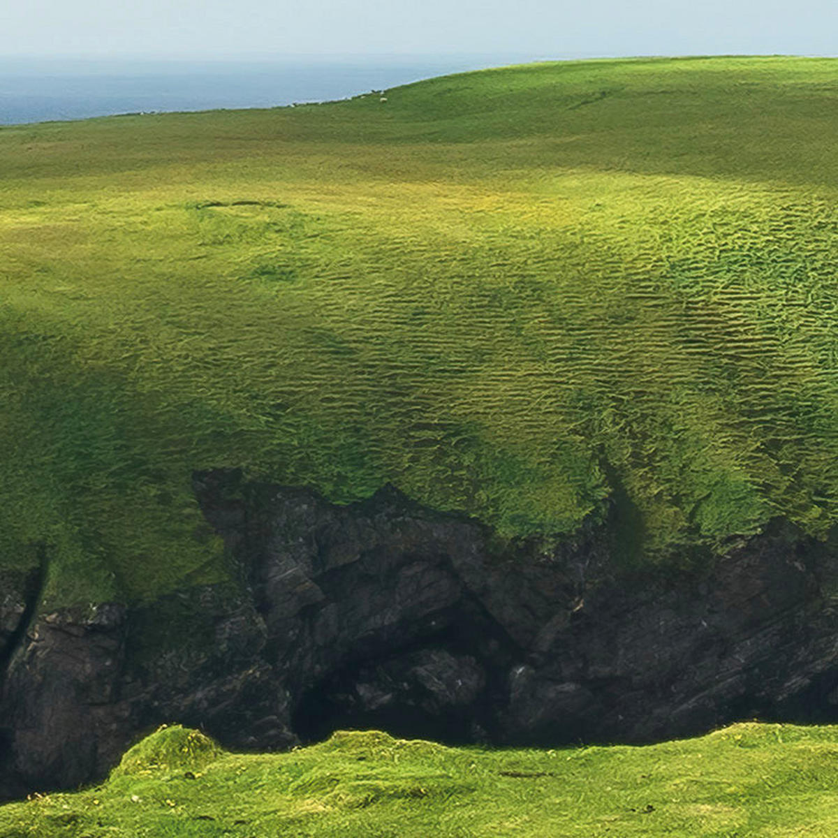 Komar Fototapete Green Ireland B/L: ca. 450x280 cm Green Ireland - (450,00/280,00cm) - Komar