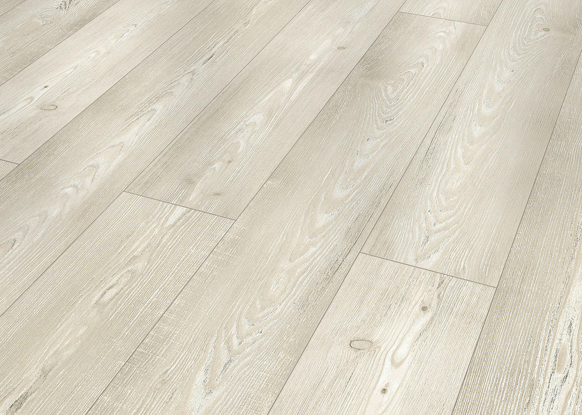 Laminatboden Pine modern ca. 1,974 m² im Paket  B/L: ca. 19,4x128,6 cm pro Paket Pine modern ca. 1,974 m² im Paket - grau (19,40/128,60cm)