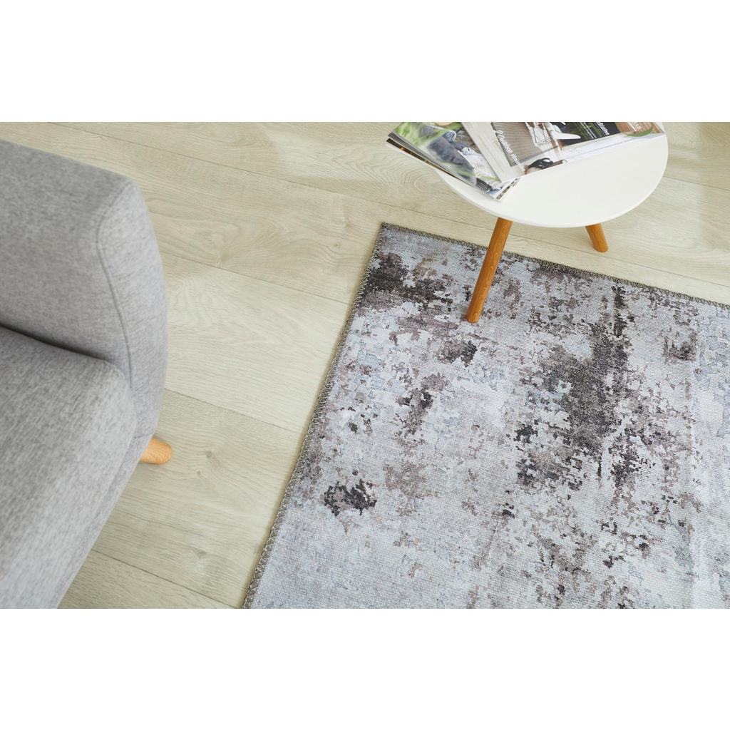 Thumbnail - Luxor Living Teppich Lago anthrazit B/L: ca. 160x230 cm