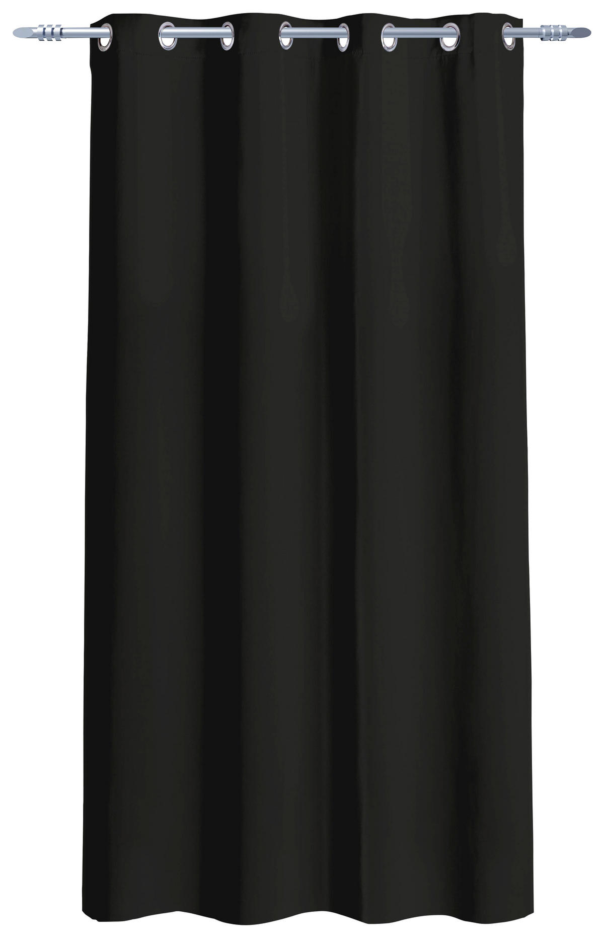 Verdunklungsvorhang Darkness schwarz B/L: ca. 135x175 cm Darkness - schwarz (135,00/175,00cm)