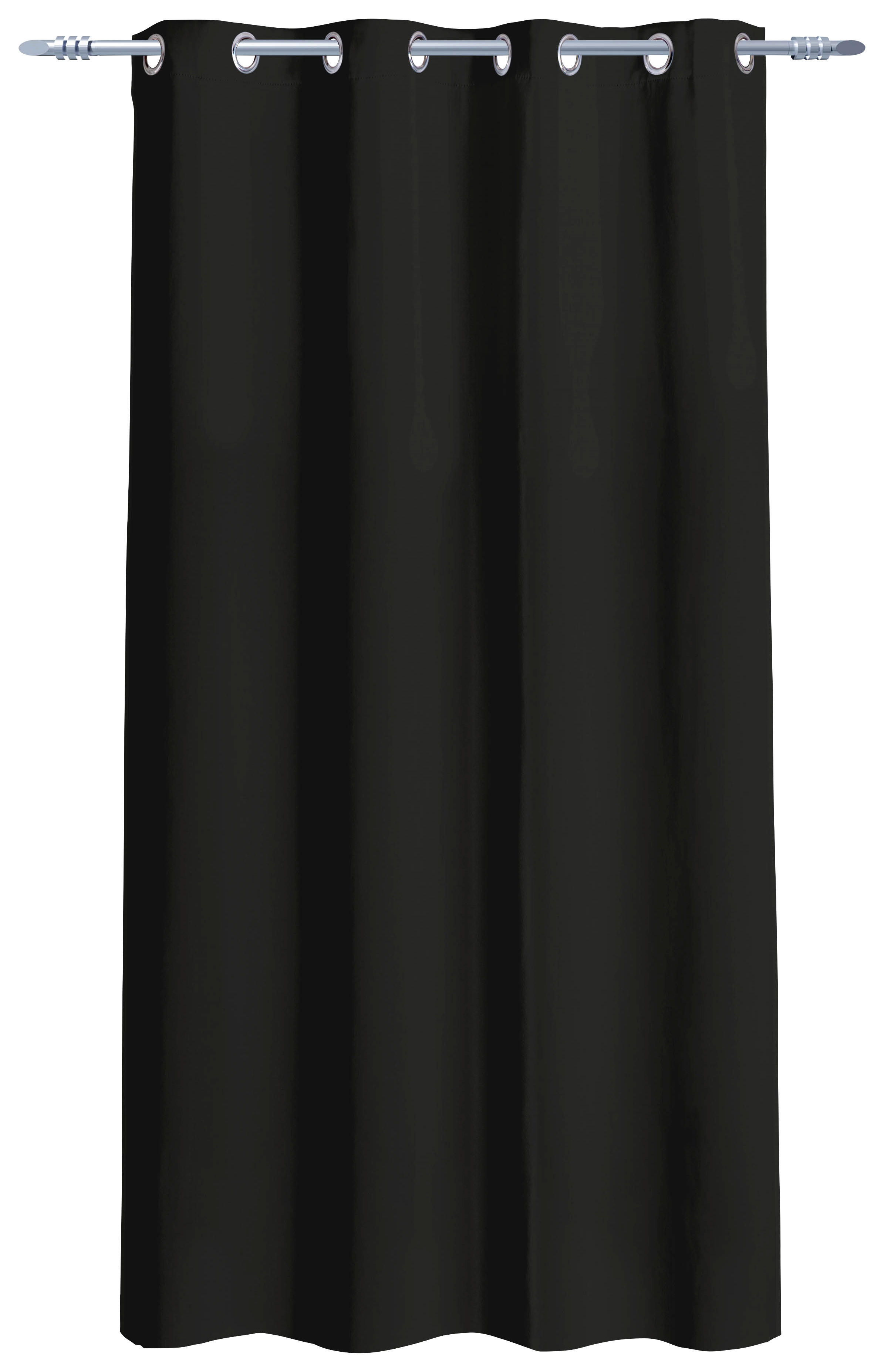 Thumbnail - Verdunklungsvorhang Darkness schwarz B/L: ca. 135x175 cm