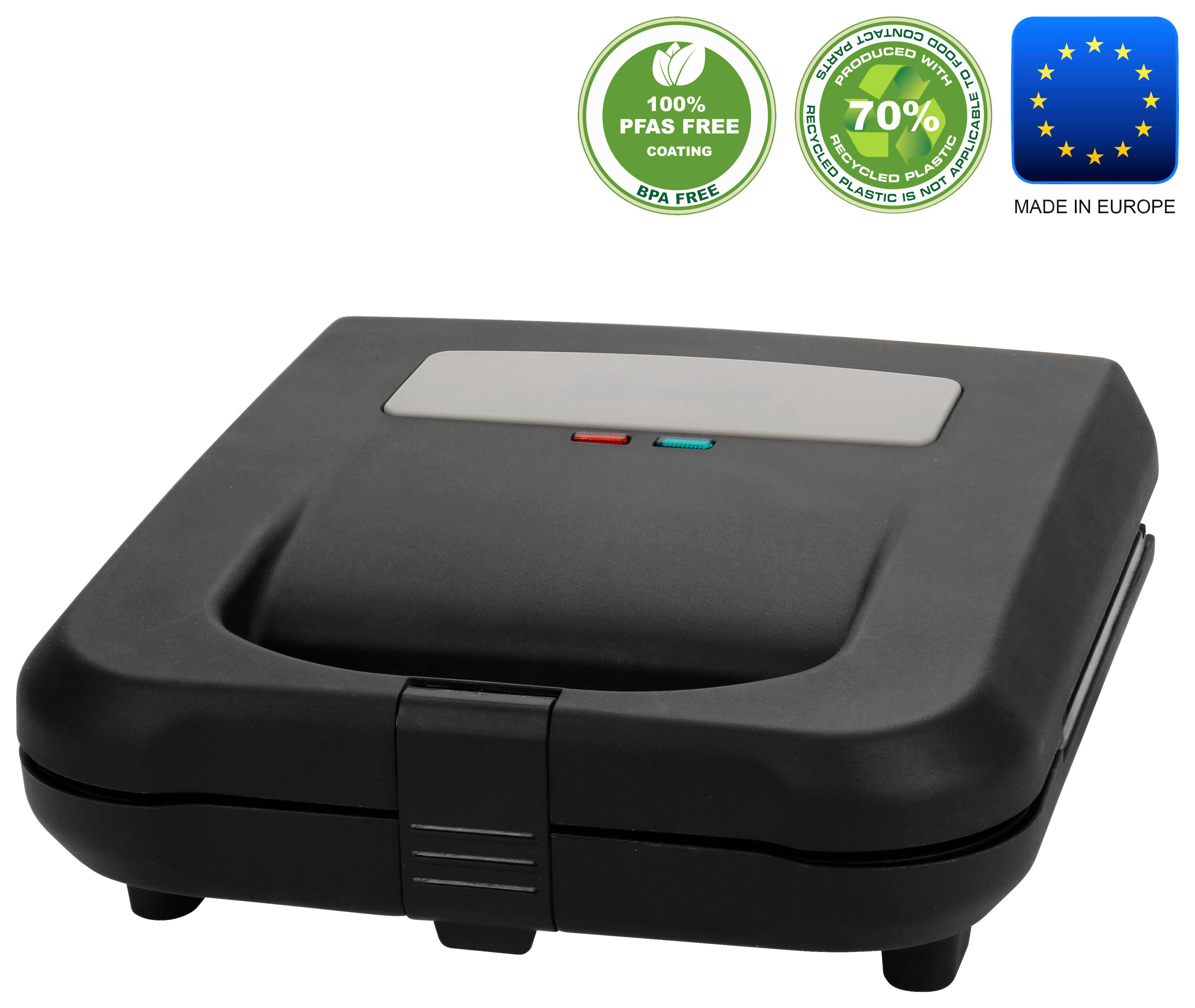 Emerio Panini-Grill ST-130038 schwarz B/H/L: ca. 22,8×8,6×22 cm