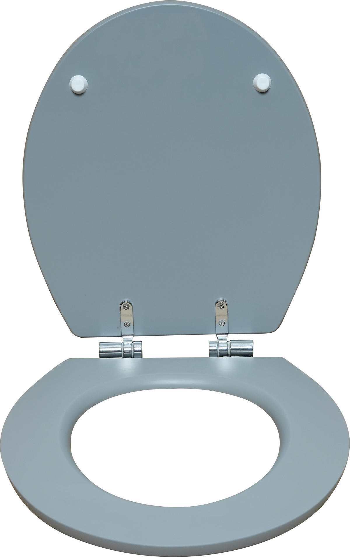 WC-Sitz grau MDF B/H/T: ca. 45x6x38 cm WC-Sitz_Betonoptik MDF - grau (45,00/6,00/38,00cm)
