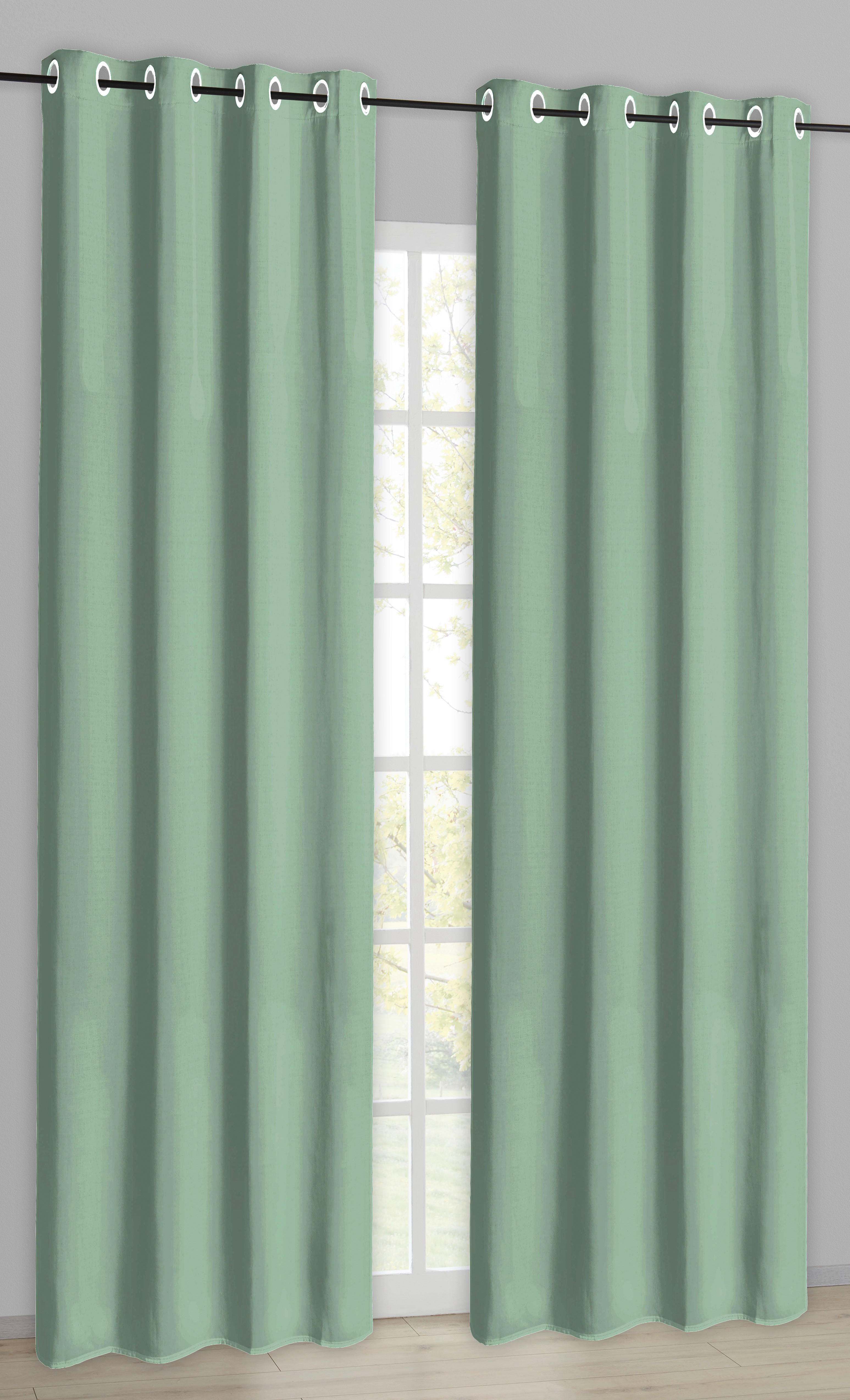 Verdunklungsvorhang New Darkness salbei B/L: ca. 135x245 cm New Darkness - salbei (135,00/245,00cm)