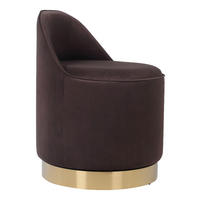 Hocker Viktor 100 braun H/D: ca. 68x52 cm Viktor 100 - gold/braun (52,00/68,00cm) - 360 Living