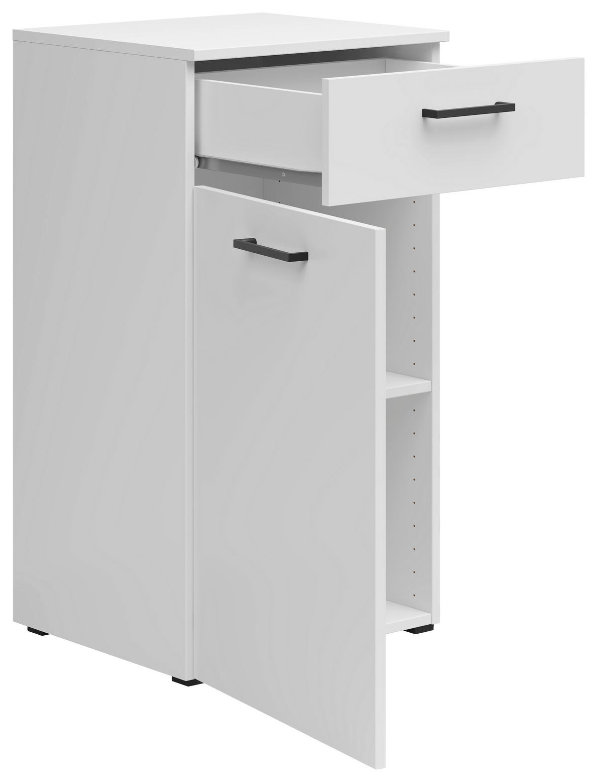 Kommode Multi-Stauraum Typ 13 weiß B/H/T: ca. 45x83x40 cm Multi-Stauraum Typ 13 - weiß (45,00/83,00/40,00cm)