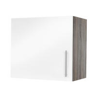 Hängeschrank Judith weiß Hochglanz B/H/T: ca. 60x64x35 cm Judith - weiß/silber (60,00/64,00/35,00cm) - Menke