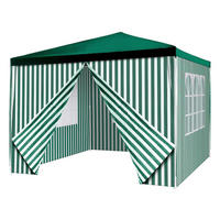 VCM Pavillon grün Polyester-Mischgewebe B/H/L: ca. 300x187x300 cm Pavillon - grün (300,00/300,00/187,00cm) - VCM