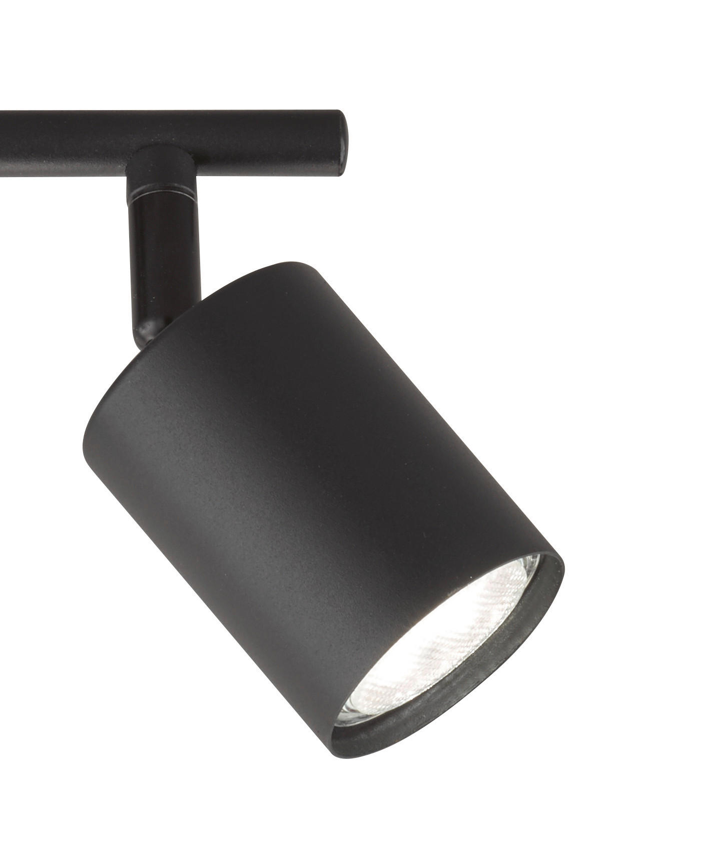 Fischer & Honsel LED-Deckenleuchte 21129 schwarz Metall B/H/T: ca. 30x14x8 cm 2 Brennstellen Vano - schwarz (30,00/14,00/8,00cm) - Fischer & Honsel