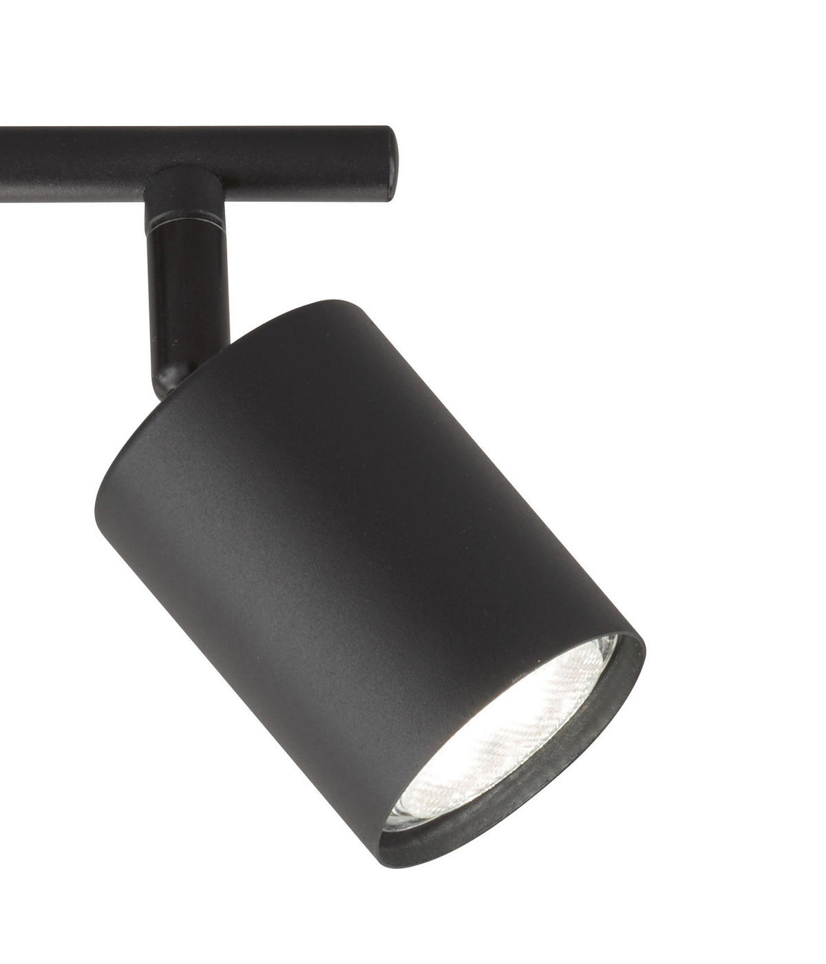 Fischer & Honsel LED-Deckenleuchte 21129 schwarz Metall B/H/T: ca. 30x14x8 cm 2 Brennstellen Vano - schwarz (30,00/14,00/8,00cm) - Fischer & Honsel
