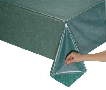 Abwaschbarer Tischbelag klar B/S: ca. 140x0,01 cm Klarsichtfolie - klar (140,00cm)