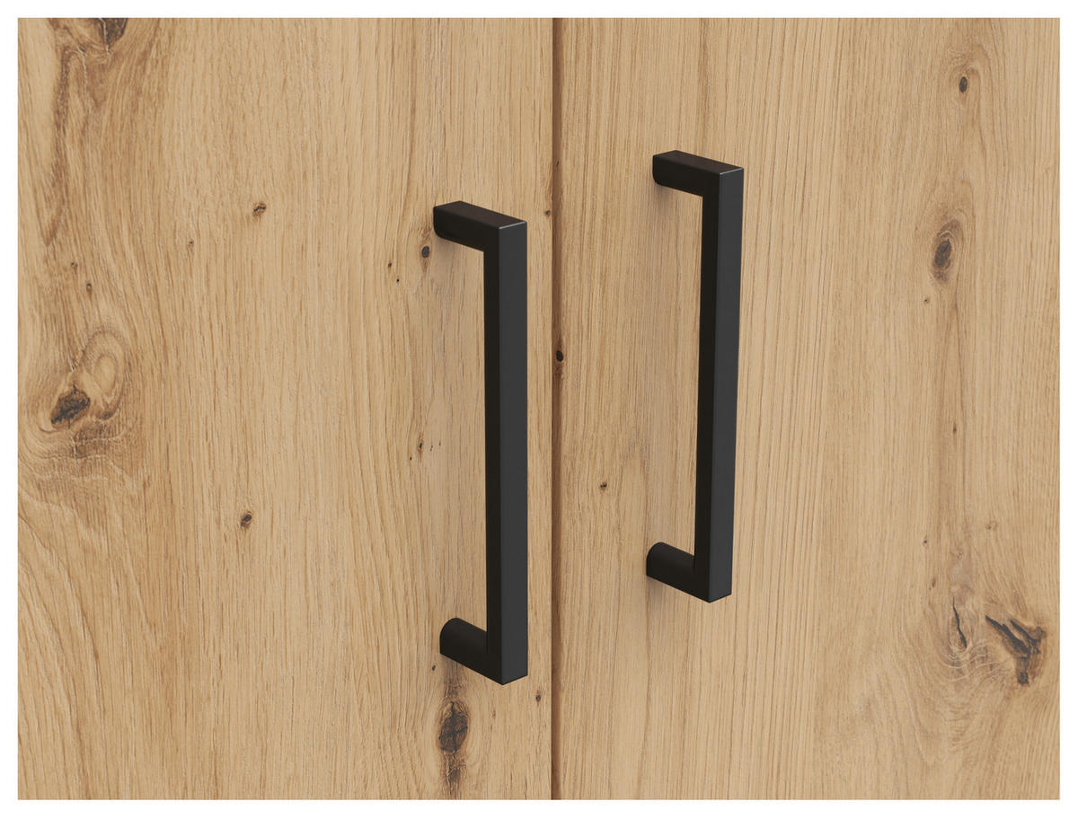 Schrank Multi-Stauraum Typ 35 Eiche Artisan Nachbildung B/H/T: ca. 80x147x40 cm Multi-Stauraum Typ 35 - Eiche (80,00/147,00/40,00cm)