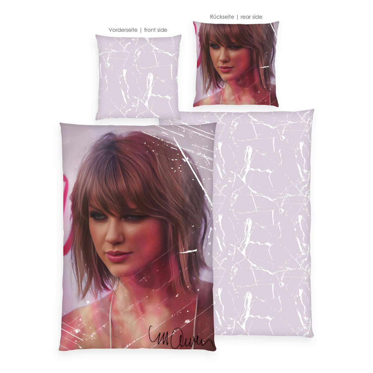 Bettwäsche Renforce Bettwäsche Swiftie Collection - bunt - Sid Maurer