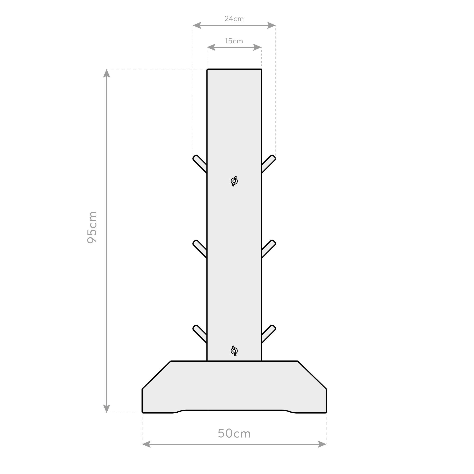 Westmann Kräuterregal L natur Lärche B...