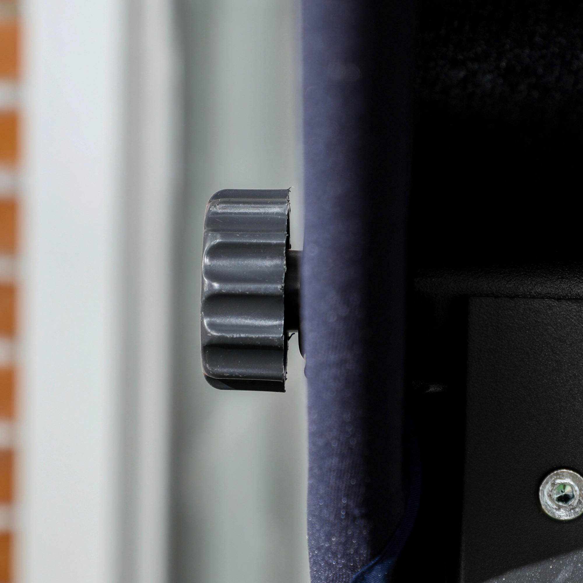 Outsunny Hollywoodschaukel dunkelblau Po...