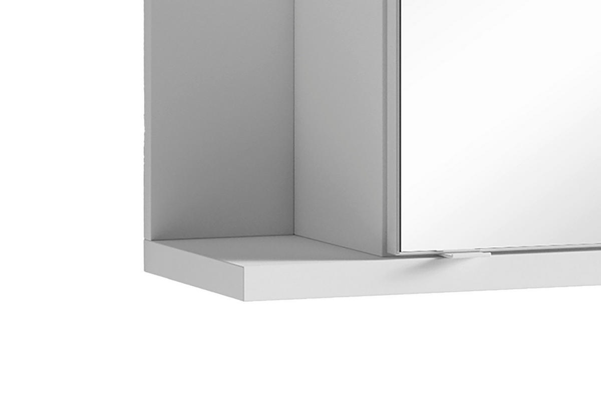 Spiegelschrank NEBRASKA weiß B/H/T: ca. 60x70x25 cm NEBRASKA - weiß (60,00/70,00/25,00cm) - byLIVING