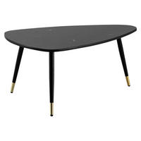 Couchtisch schwarz Marmor Optik B/H/T: ca. 90x41x60 cm Couchtisch - schwarz (90,00/41,00/60,00cm) - Wohnling