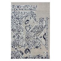 Kayoom Flachflorteppich River 120 grau B/H/L: ca. 155x1x230 cm River 120 - schwarz/grau (230,00/155,00/1,00cm) - Kayoom