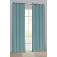 POCOline Ösenvorhang Sorrento rauchblau B/L: ca. 140x245 cm Sorrento - rauchblau (140,00/245,00cm) - POCOline