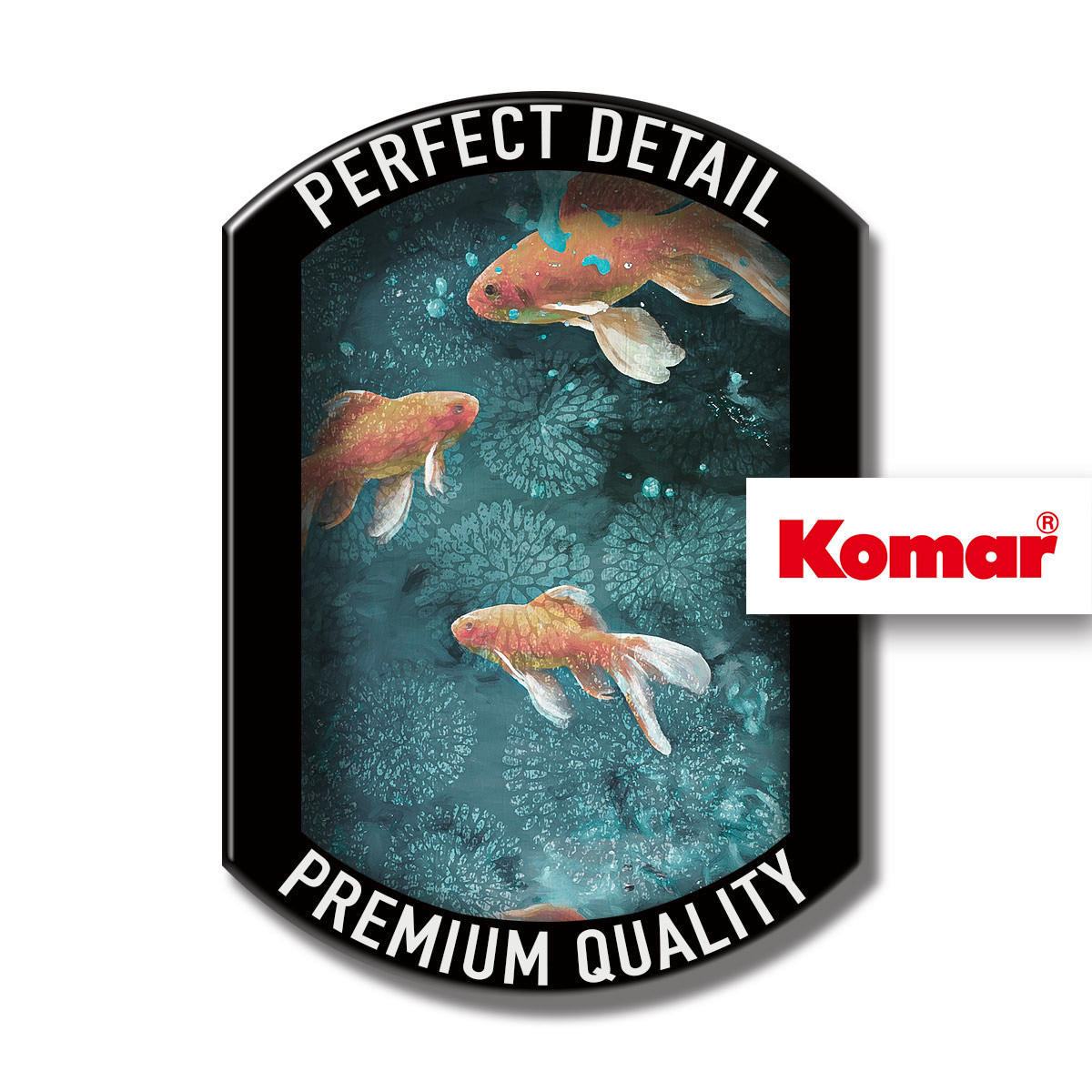 Komar Fototapete Fische B/L: ca. 100x250 cm Fische - (100,00/250,00cm) - Komar