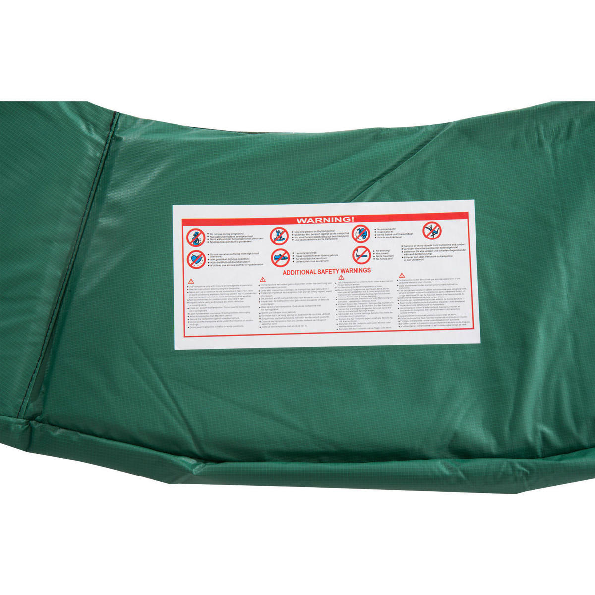 Outsunny Tampolin grün D: ca. 244 cm Trampolin_Randabdeckung - grün (244,00cm) - Outsunny